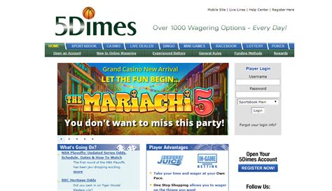 5dimes live lines|5Dimes Review .